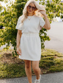 Vestido Casual Celeste