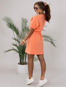 Vestido Casual Celeste