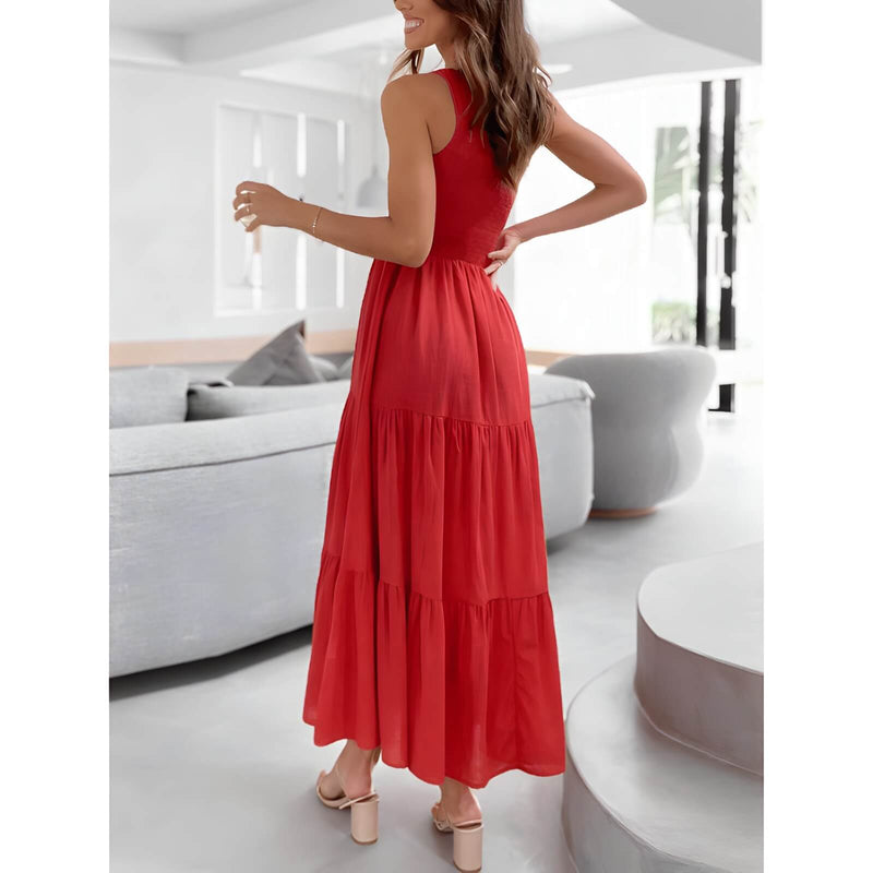 Vestido Mídi com Lástex Maelle