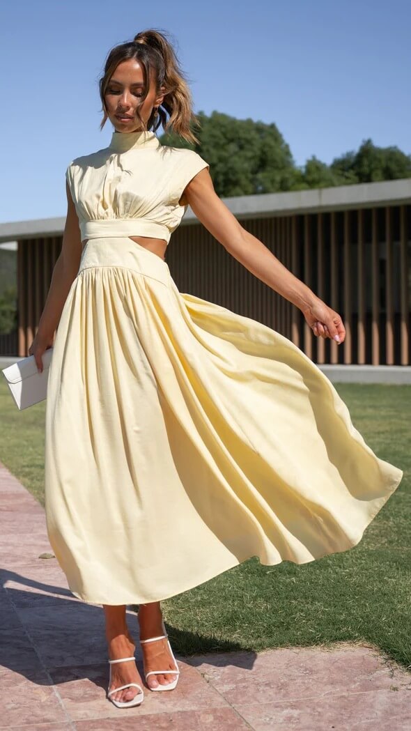 Vestido Mídi Maxi Grace