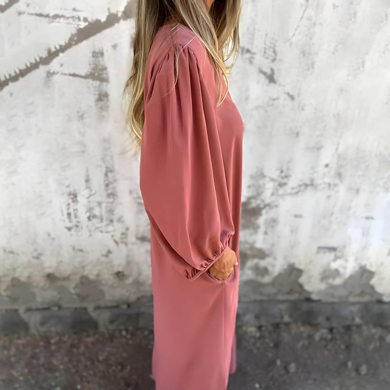 Vestido Longo Casual Eleganza