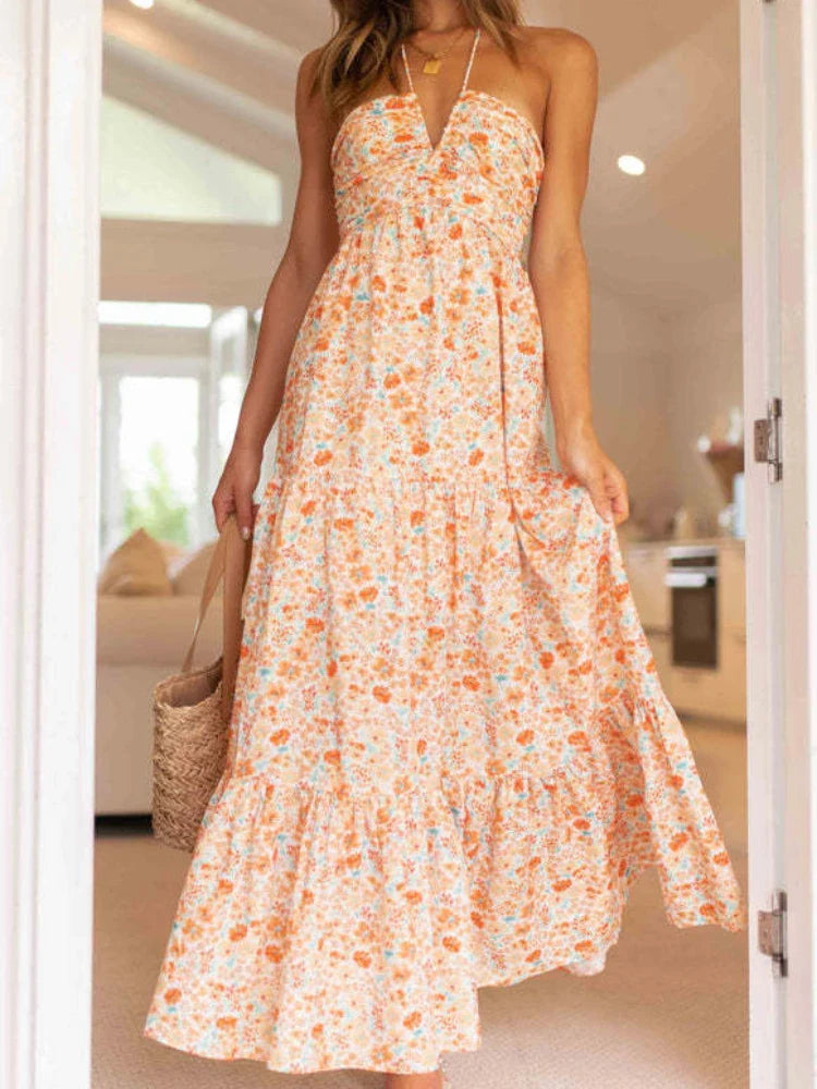 Vestido Longo de Chiffon Ilene