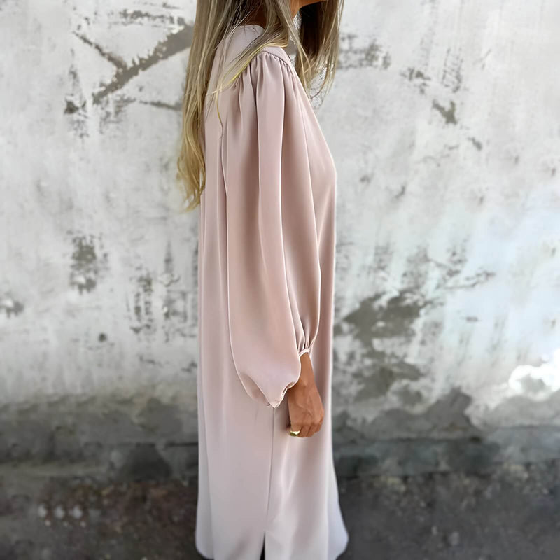 Vestido Longo Casual Eleganza