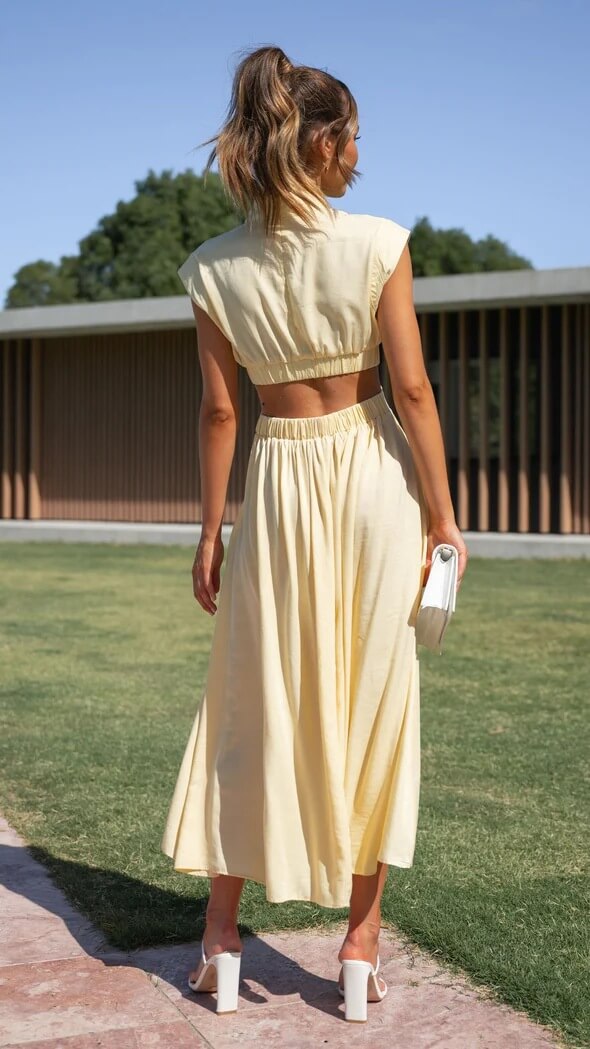 Vestido Mídi Maxi Grace