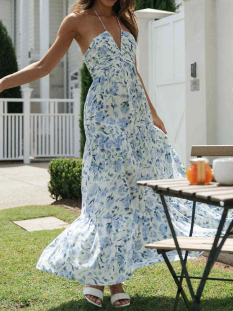 Vestido Longo de Chiffon Ilene