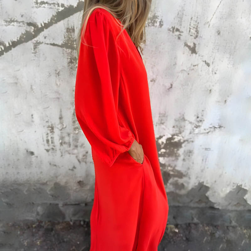 Vestido Longo Casual Eleganza
