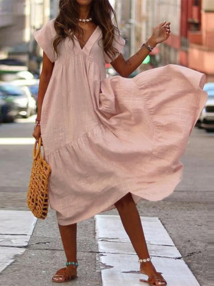 Vestido Mídi Casual Nalani