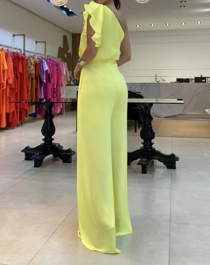 Macacão Longo Elegante Vivalys