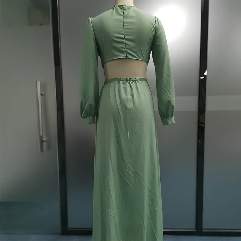 Vestido Longo de Viscose Parion
