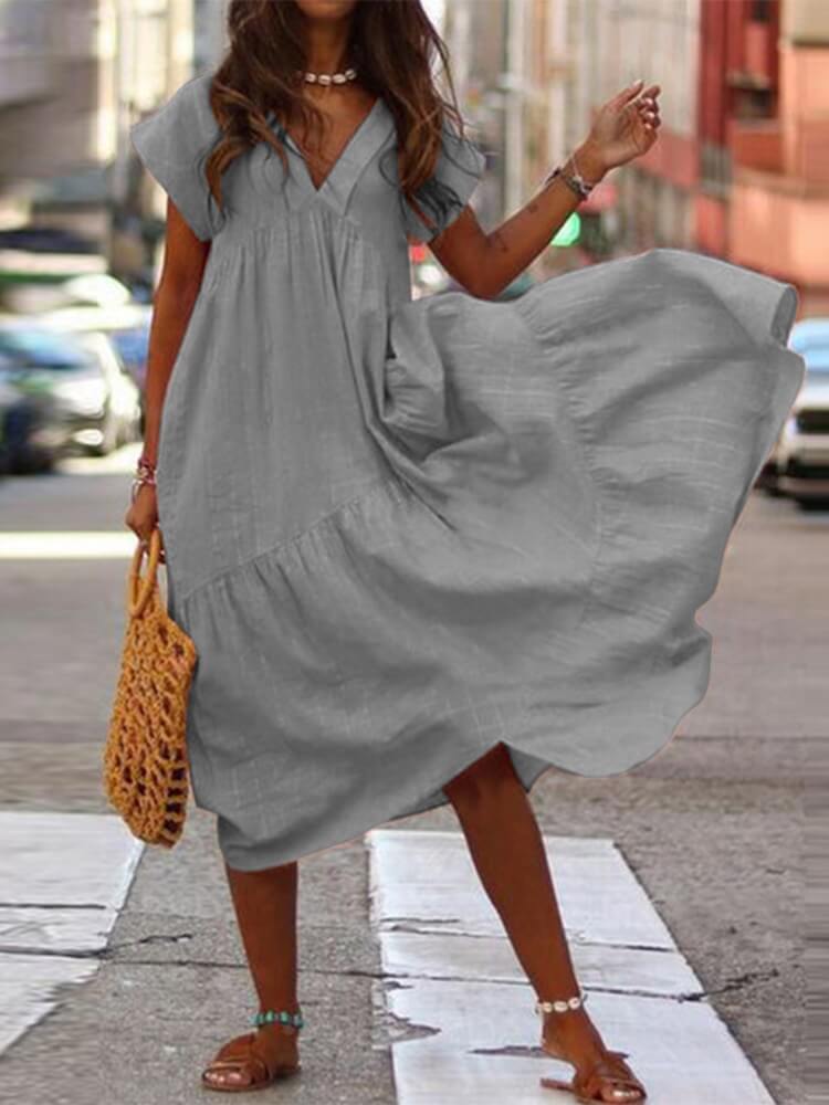 Vestido Mídi Casual Nalani