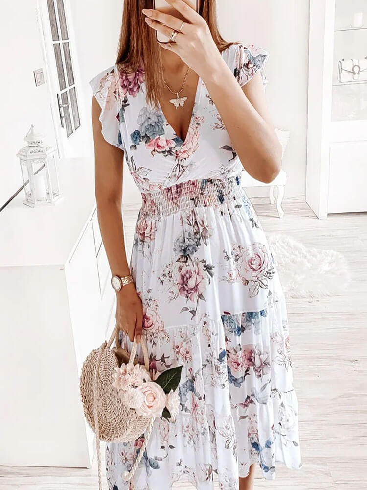 Vestido Mídi Casual Mia