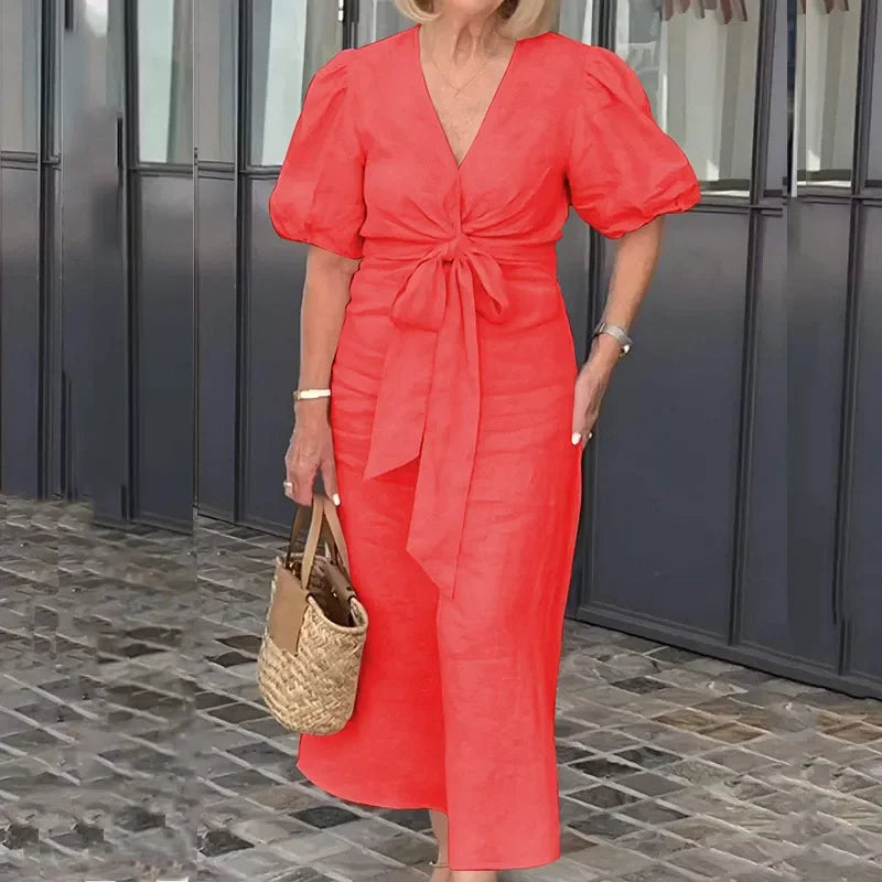 Vestido Midi Casual Aleria