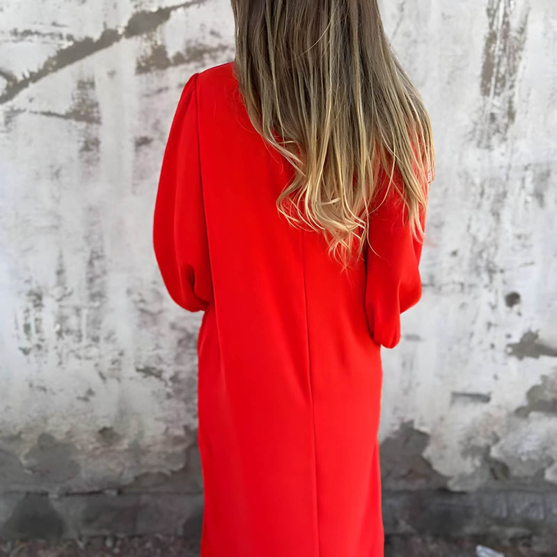 Vestido Longo Casual Eleganza