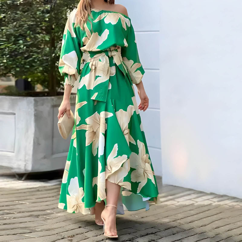 Vestido Longo Casual Coloré