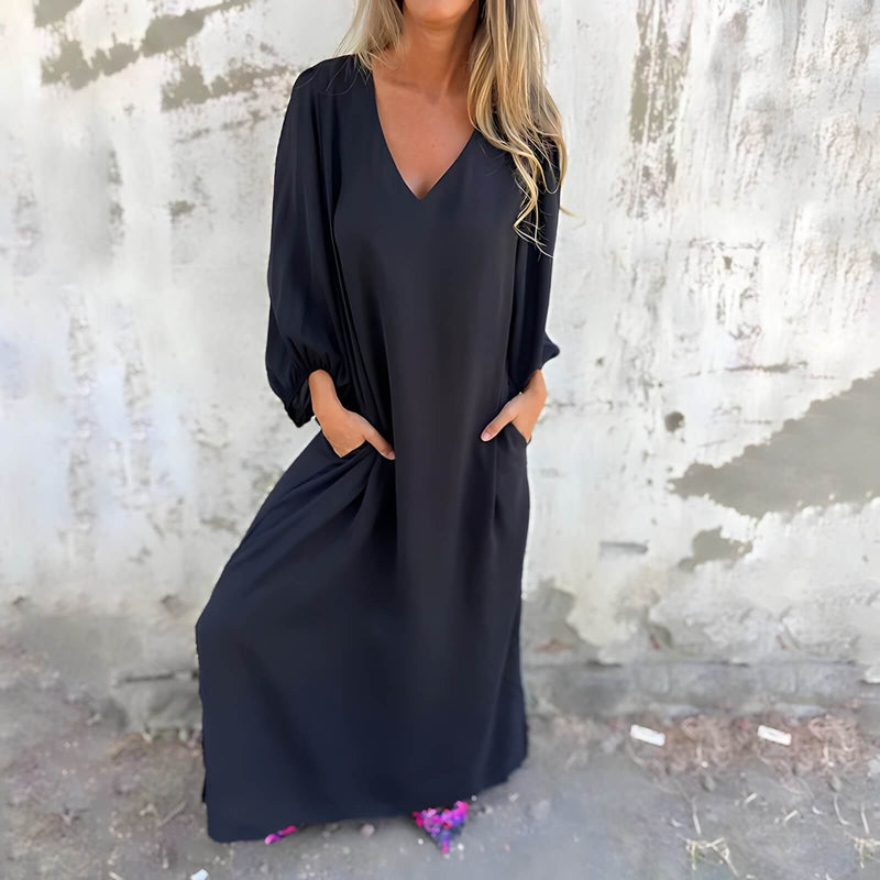 Vestido Longo Casual Eleganza
