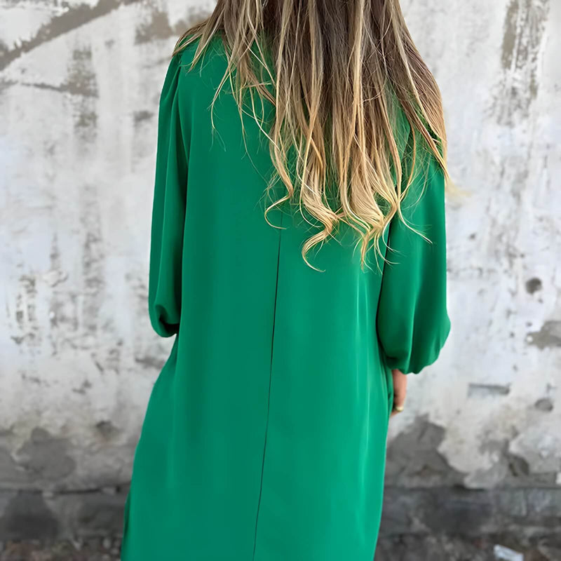 Vestido Longo Casual Eleganza