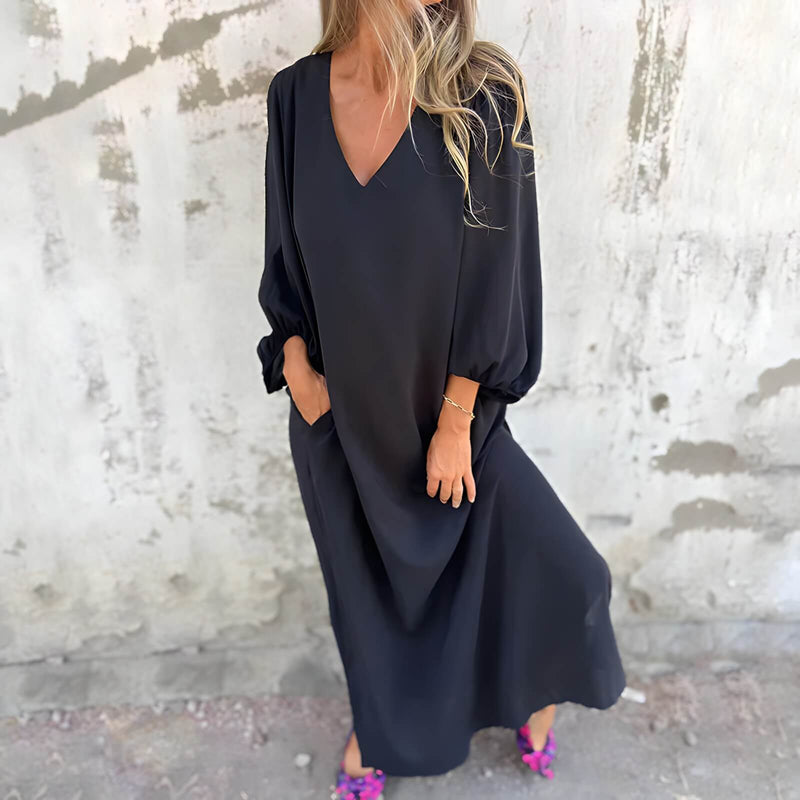 Vestido Longo Casual Eleganza