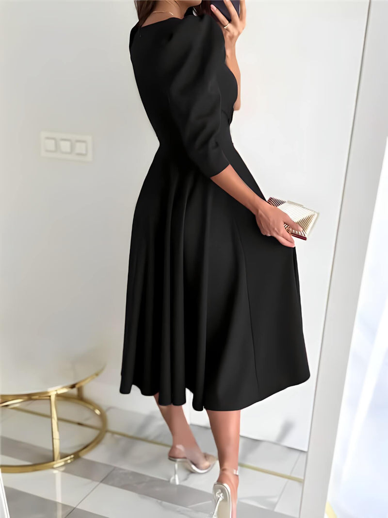 Vestido Mídi Elegante Kiora