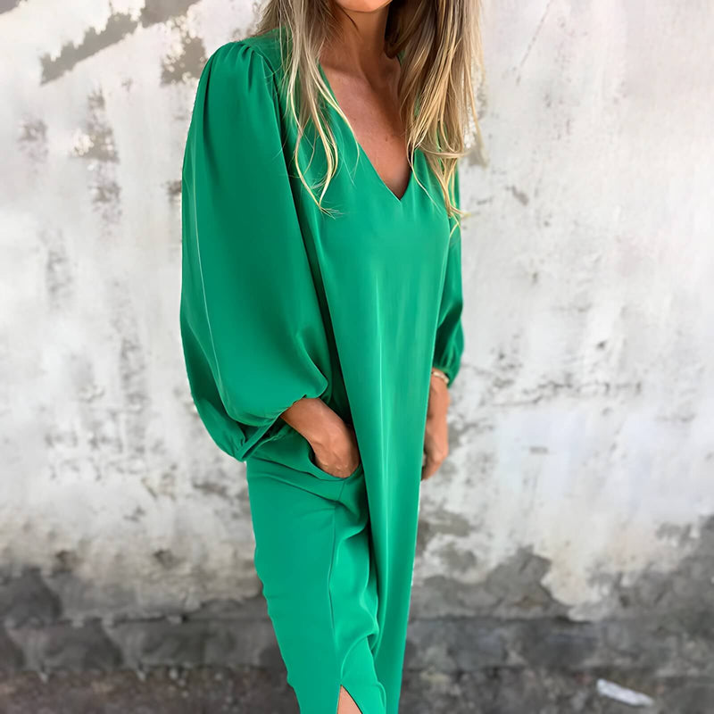 Vestido Longo Casual Eleganza