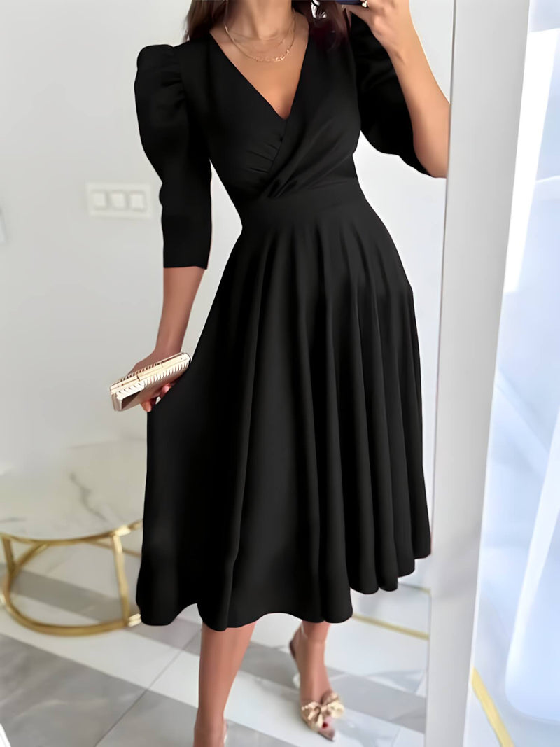 Vestido Mídi Elegante Kiora