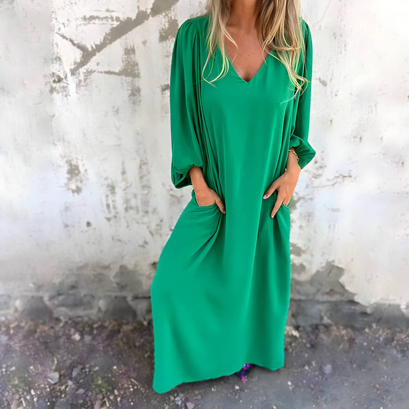 Vestido Longo Casual Eleganza