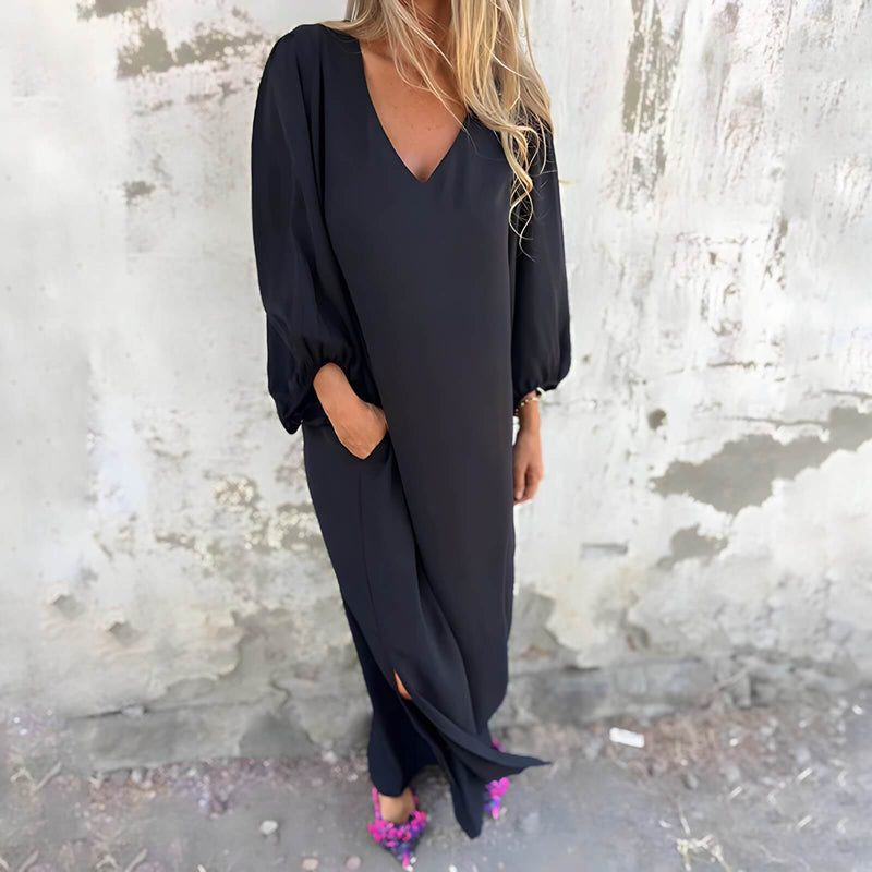 Vestido Longo Casual Eleganza