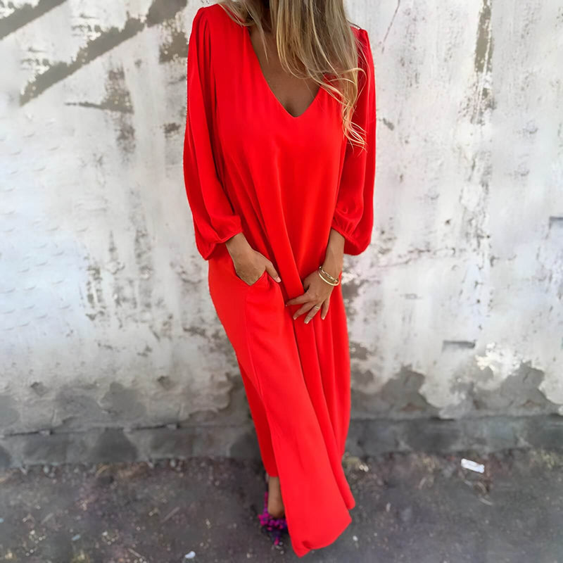 Vestido Longo Casual Eleganza