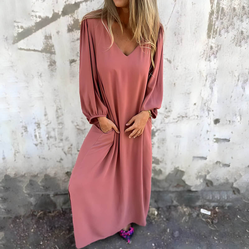 Vestido Longo Casual Eleganza