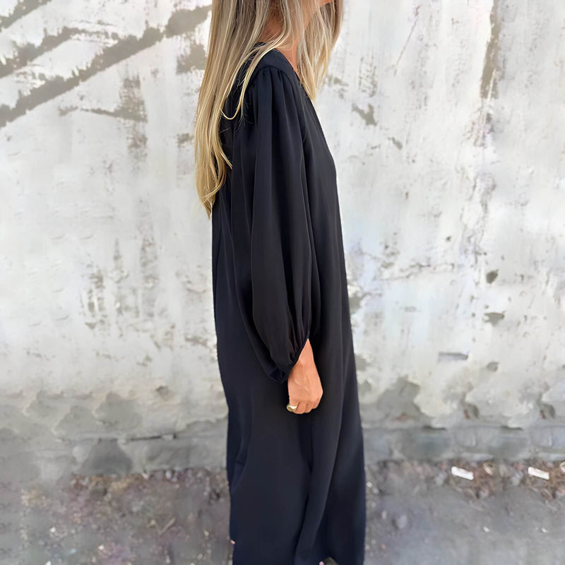 Vestido Longo Casual Eleganza